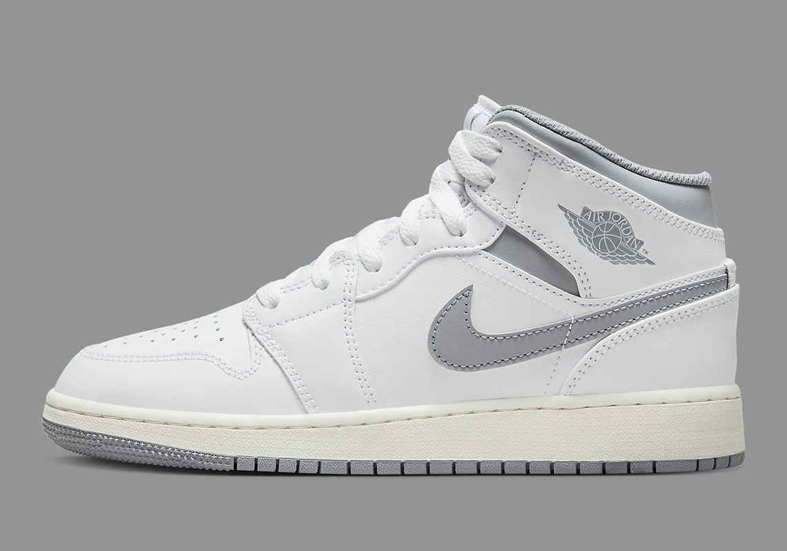 The Kids Are Getting Their Own Air Jordan 1 Mid "Neutral Grey"