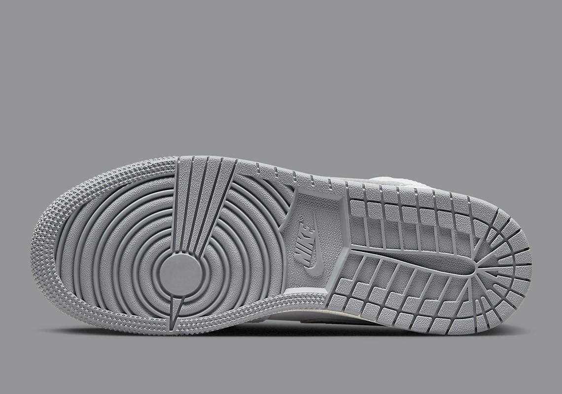 Air Jordan 1 Mids Kids Neutral Grey 3