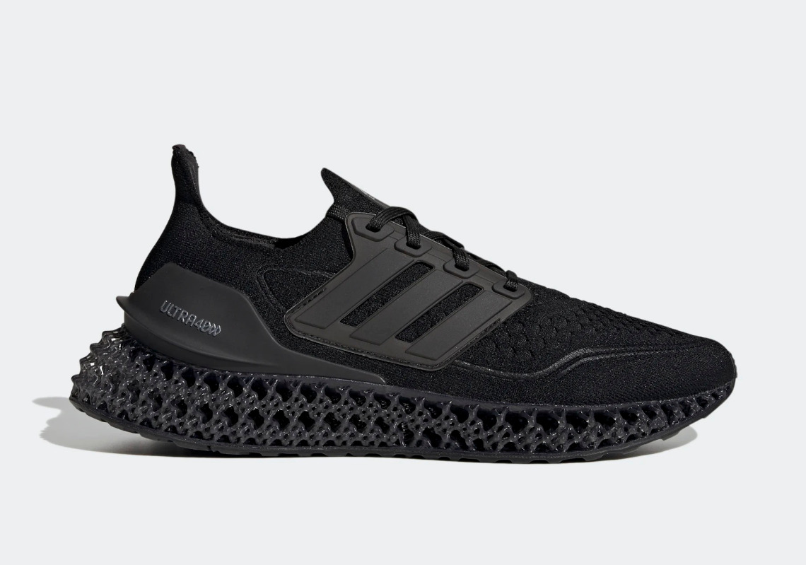 adidas Introduces The Ultra 4DFWD In Stealthy "Core Black"