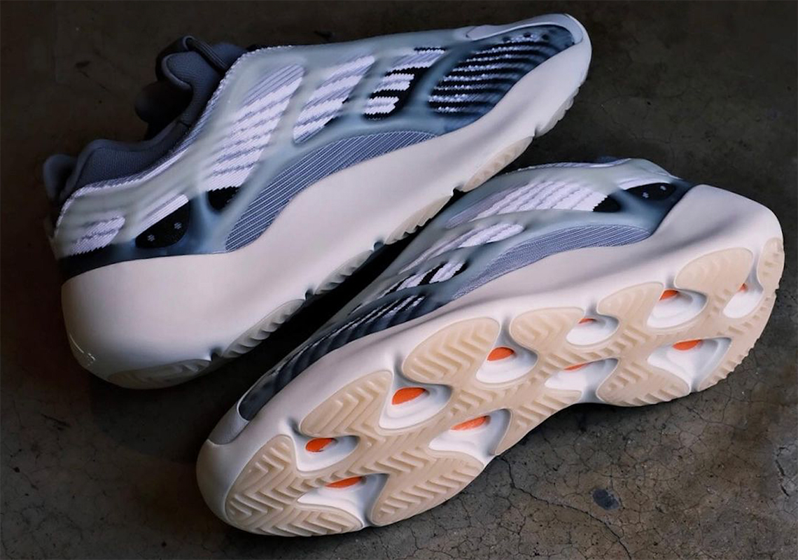 First Look At The adidas Yeezy 700 v3 "Fade Salt"