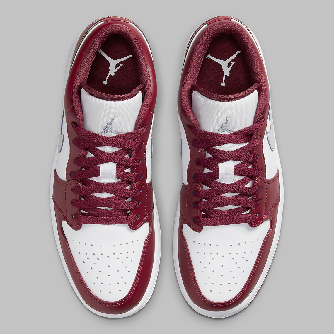 Air Jordan 1 Low Bordeaux 553558 615 6
