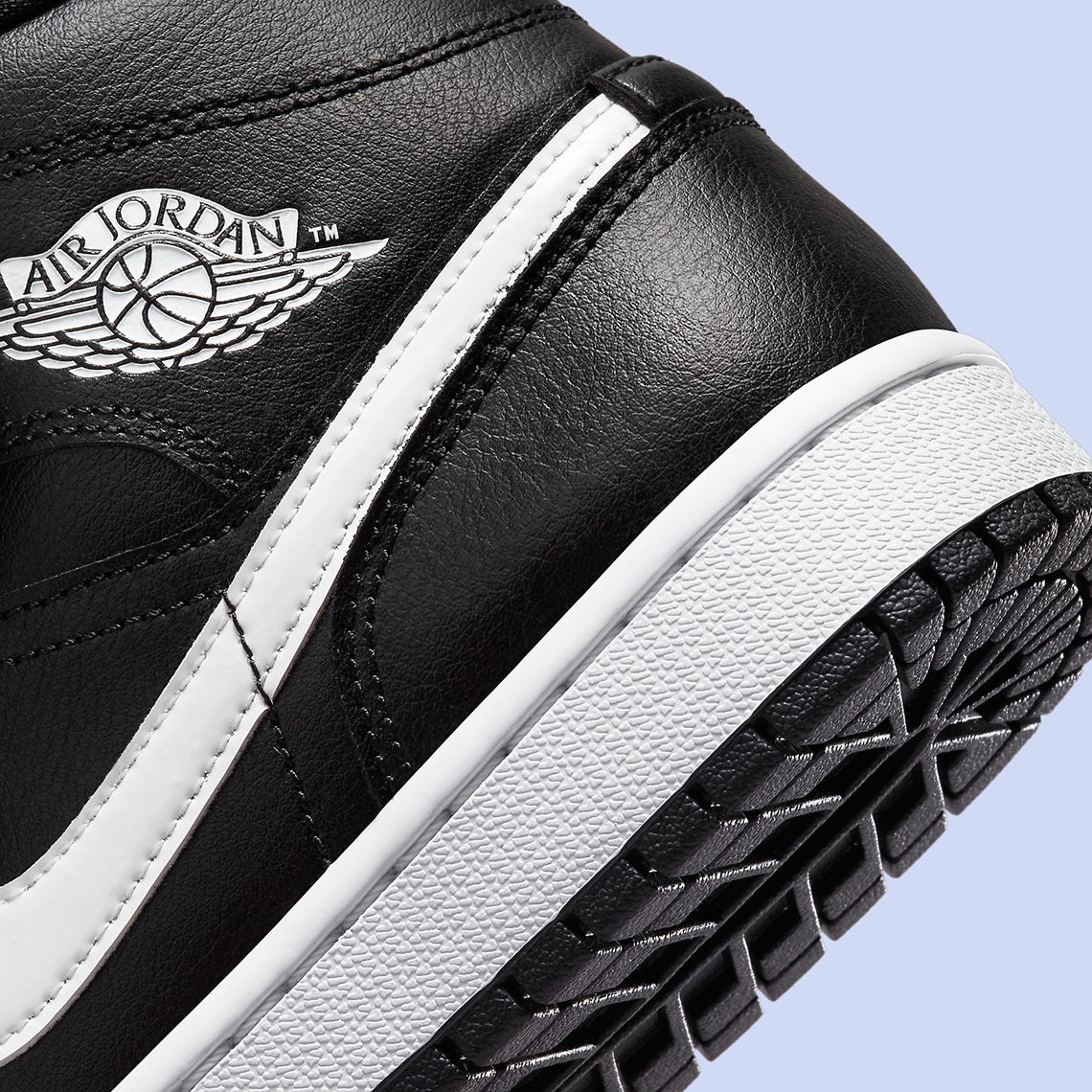 Air Jordan 1 Mid Black White Dv0991 001 1
