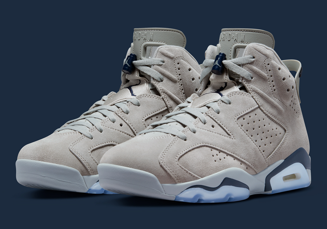 Official Images Of The Air Jordan 6 "Georgetown"