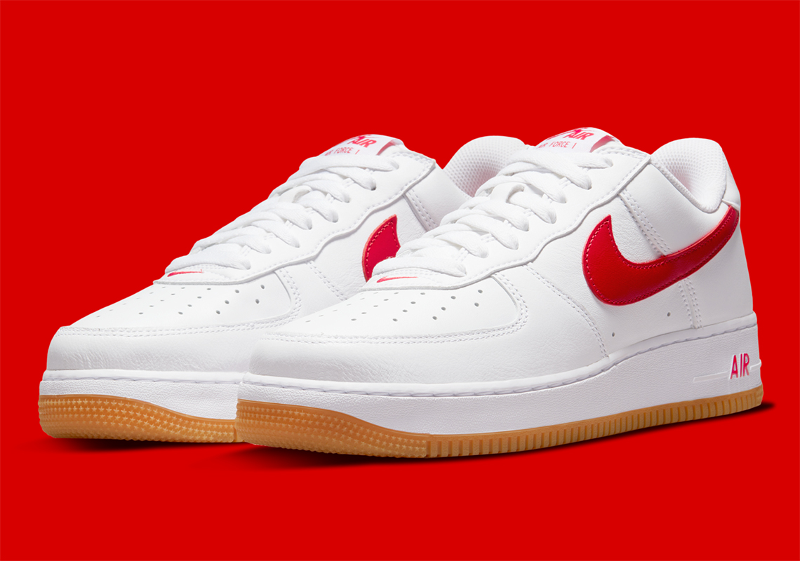 Nike Air Force 1 Low "Since 82" Appears With Red Swooshes