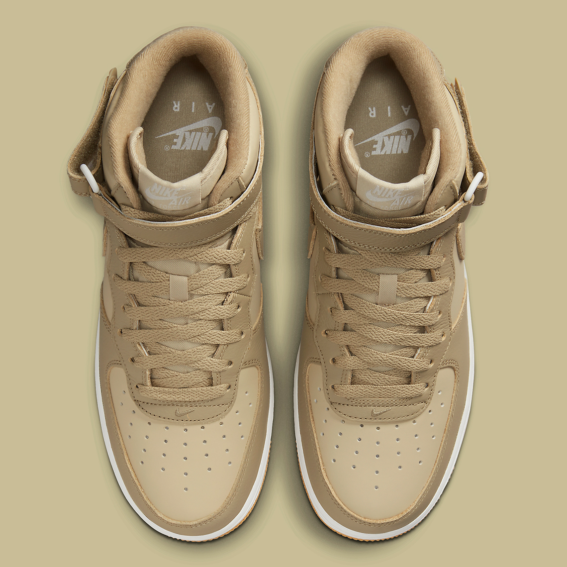 Nike Air Force 1 Mid Limestone Rattan Summit White Dv7585 200 8