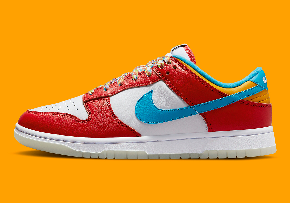 Nike Dunk Low Fruity Pebbles Lebron James Dh8009 600 Release Date 5