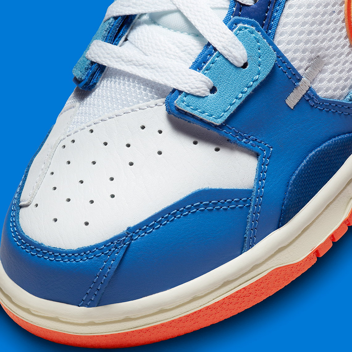 Nike Dunk Low Scrap Knicks Dm0128 100 8