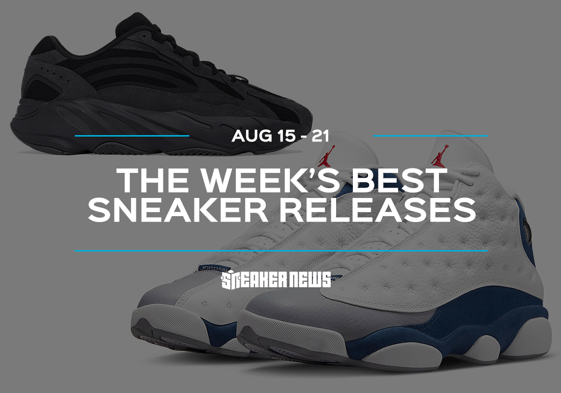 Releasing This Week: Salehe Bembury x Crocs Pollex Clog, Yeezy 700 v2 "Vanta," AJ13 "French Blue," And More