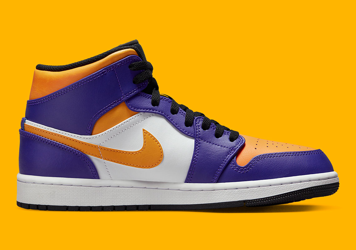 Air Jordan 1 Mid Lakers Dq8426 517 Release Date 6