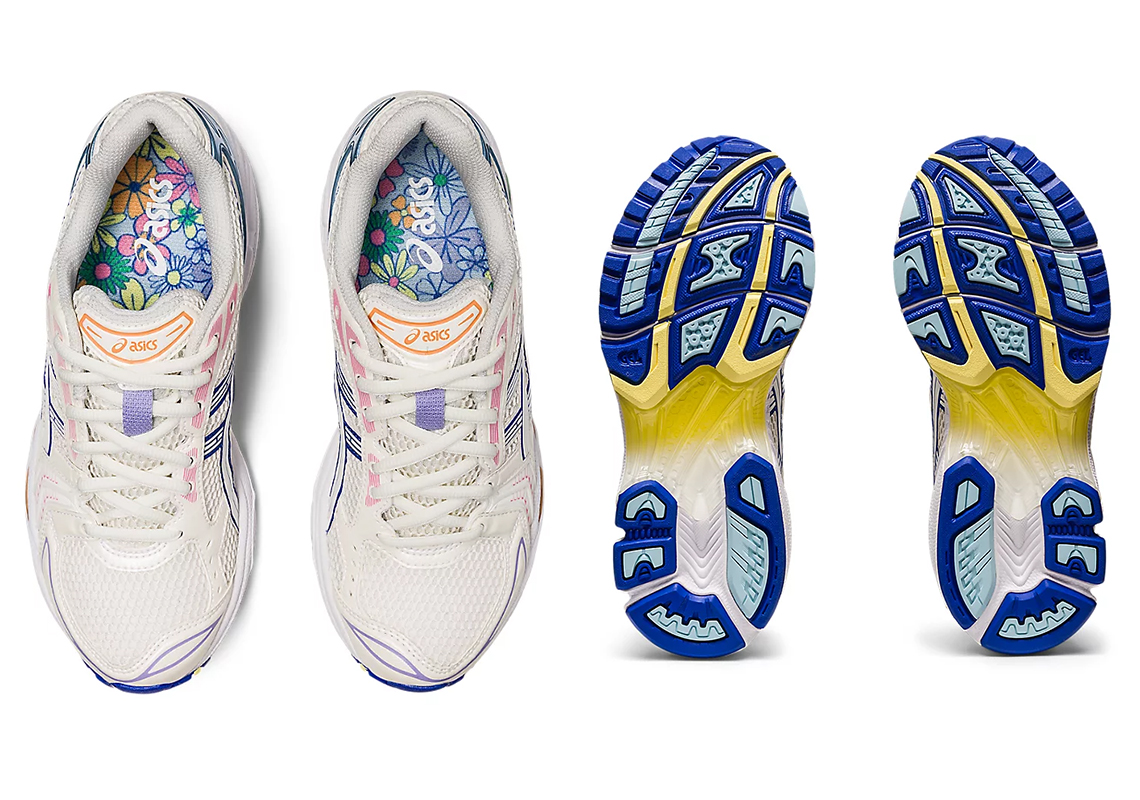 Asics Gel Kayano 14 Marshmallow Rainbow Floral 1202a389 100 6