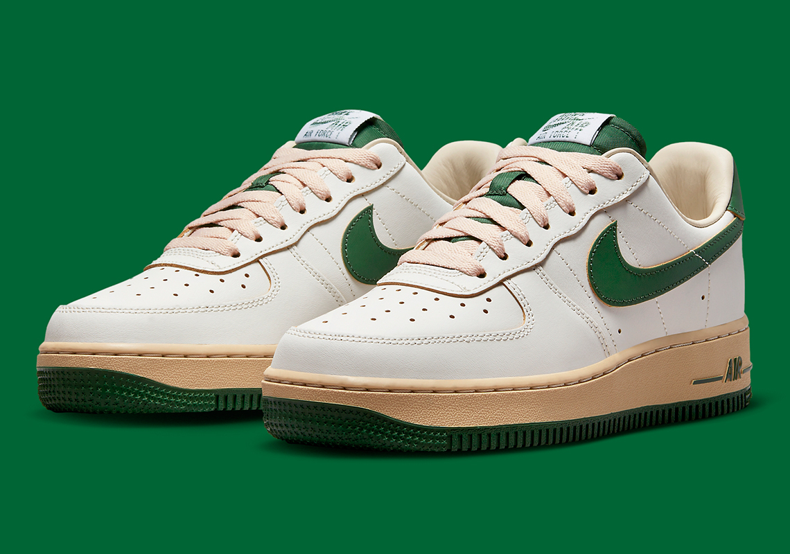 Nike Air Force 1 Low Sail Gorge Green Sesame Dz4764 133 Lead