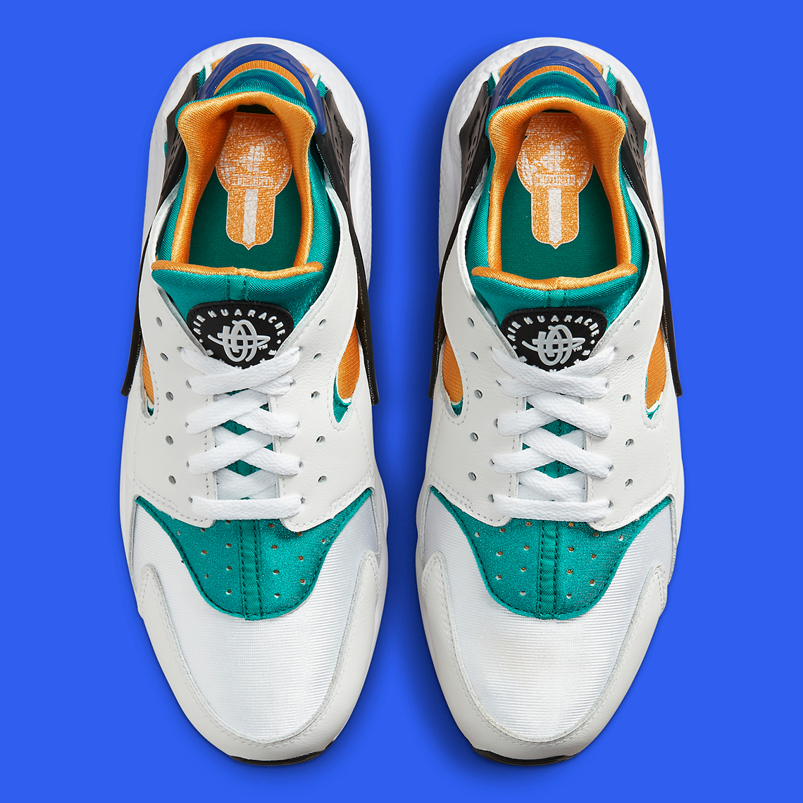 Nike Air Huarache White Blue Emerald Resin Dd1068 110 5