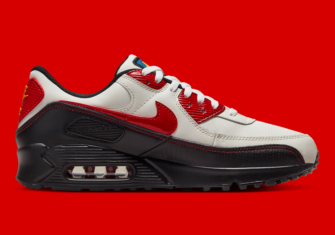 Nike Air Max 90 Se Sail University Red Dx3209 133 6