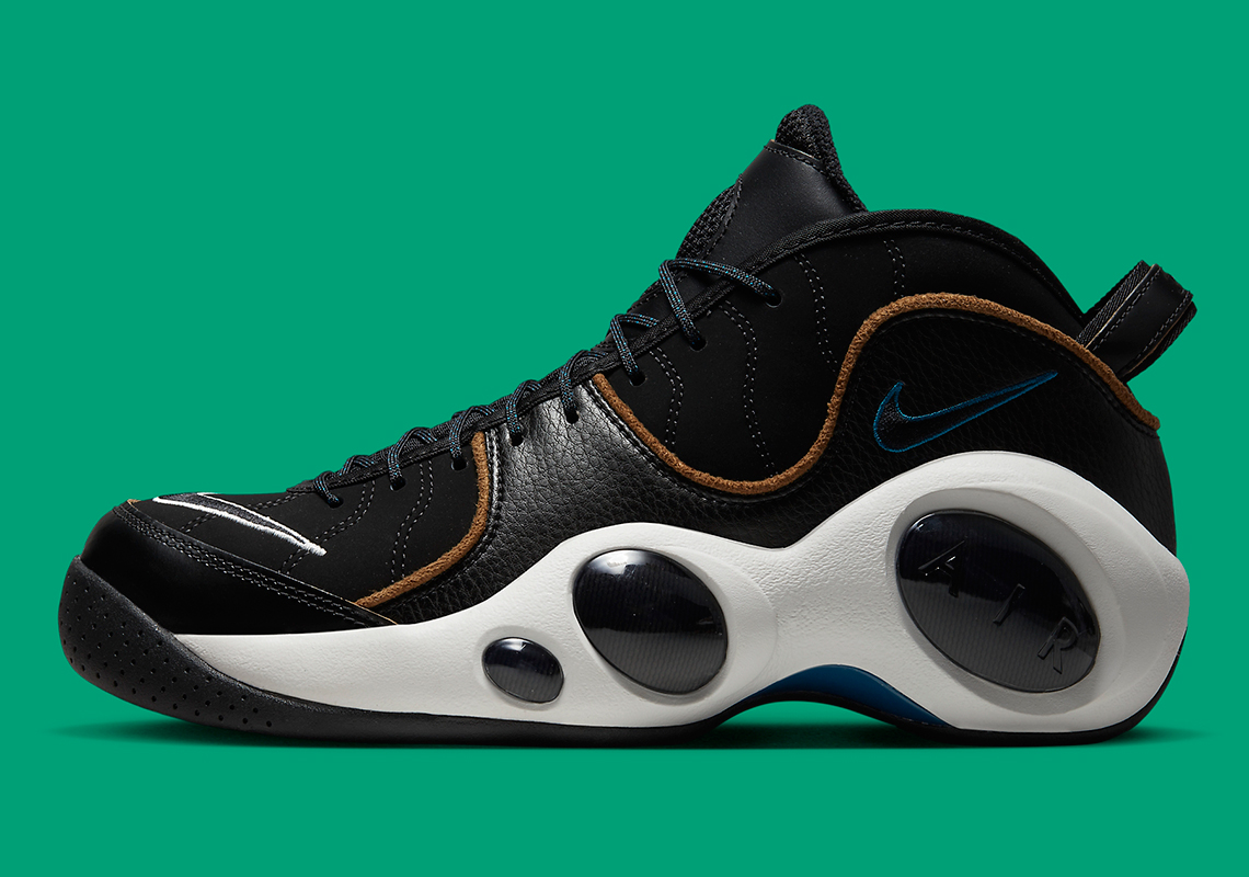 Nike Zoom Flight 95 Black Valerian Blue Ale Brown Dv6994 001 8