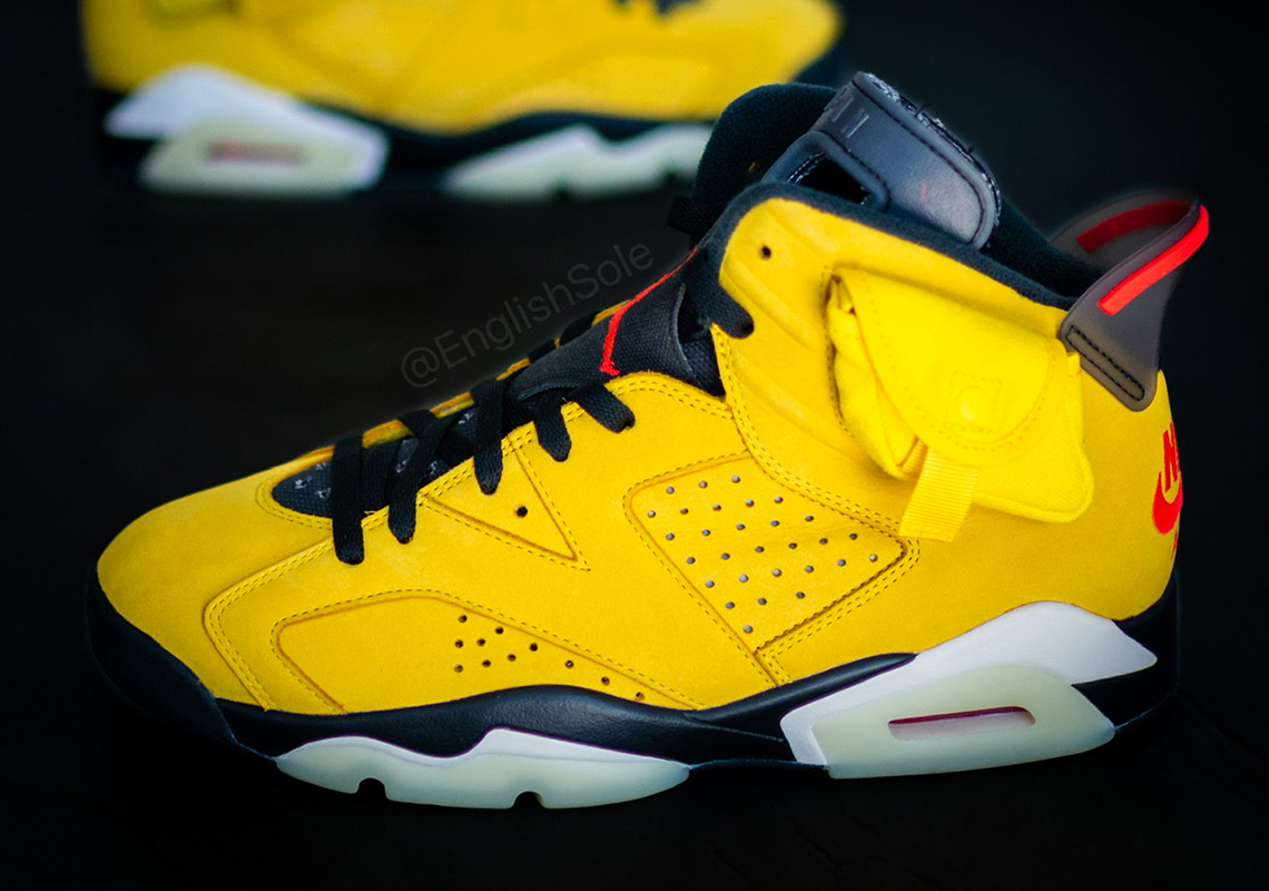 Detailed Look At The Unreleased Travis Scott x Air Jordan 6 For Friends & Family
