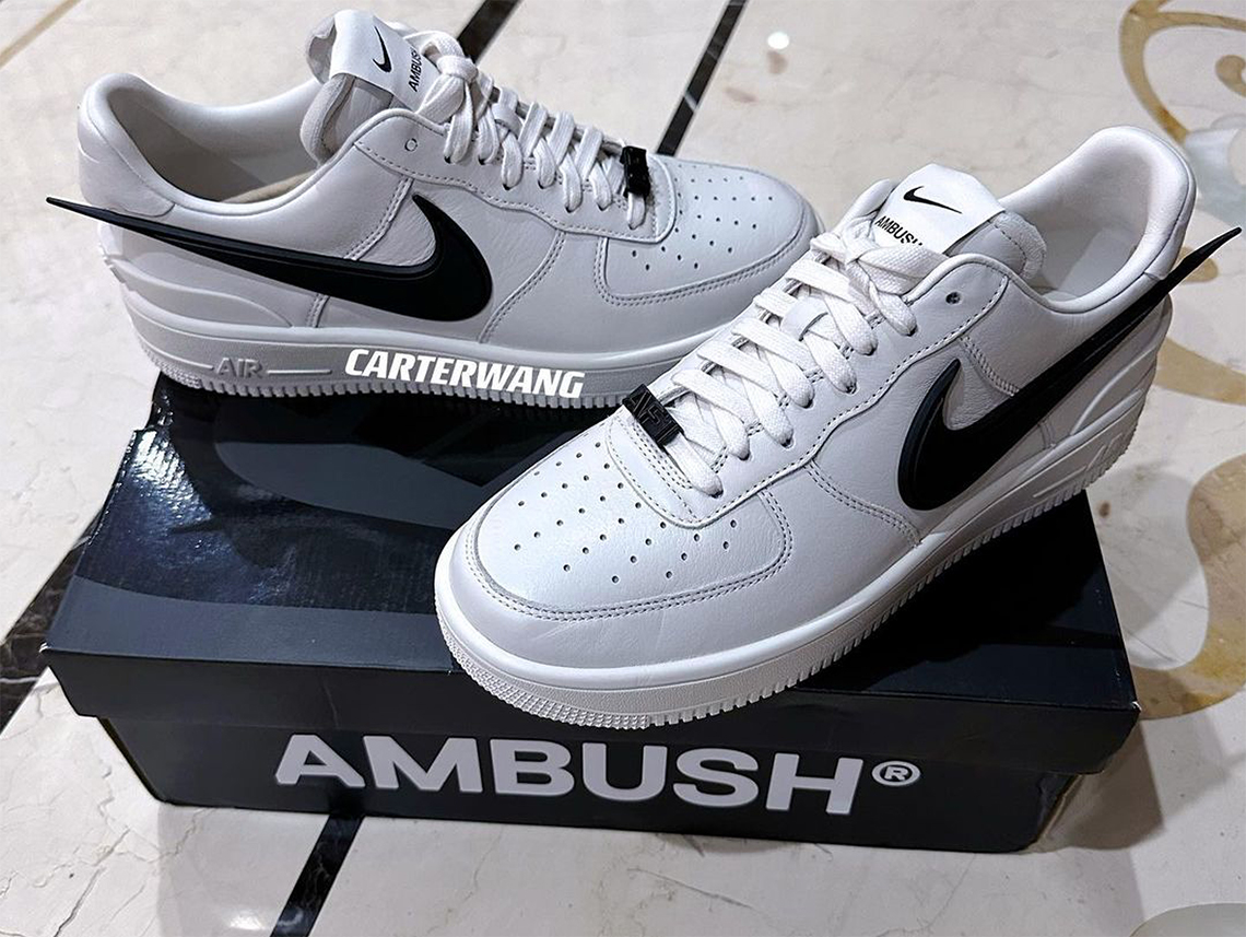 Ambush Nike Air Force 1 Low Phantom Black Dv3464 002 3