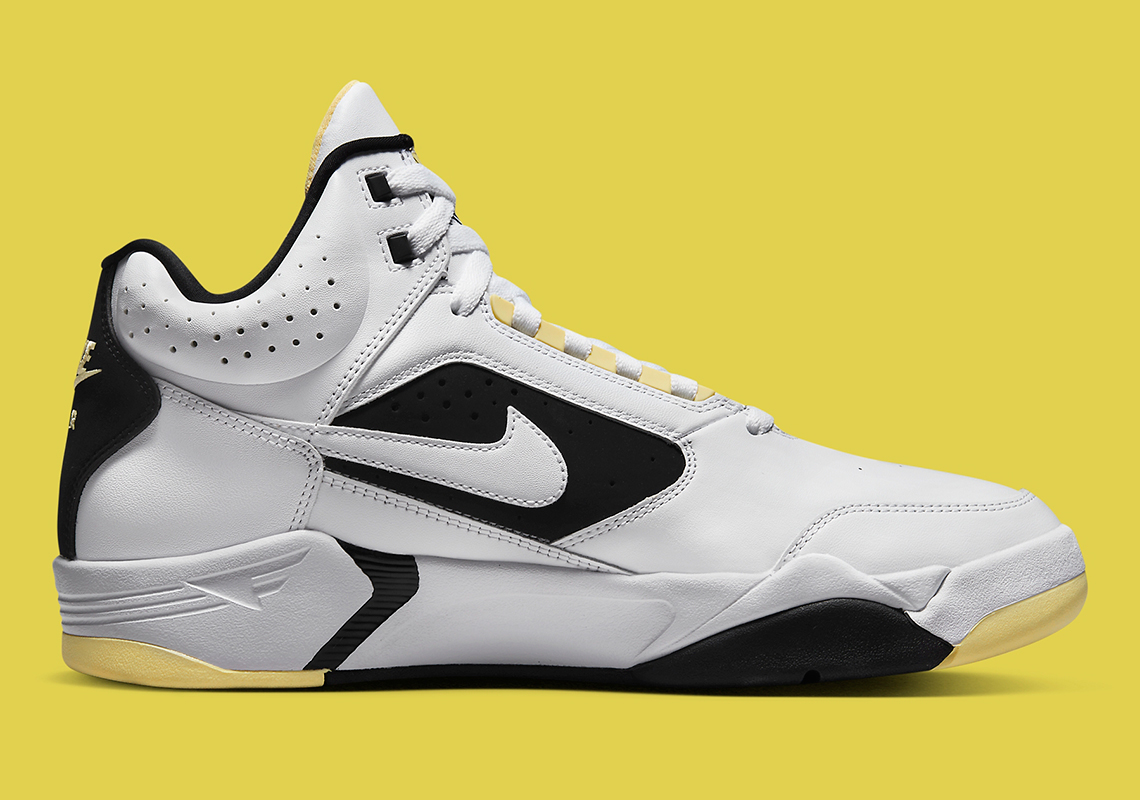 Nike Air Flight Lite Mid White Lemon Black Dv0824 100 3