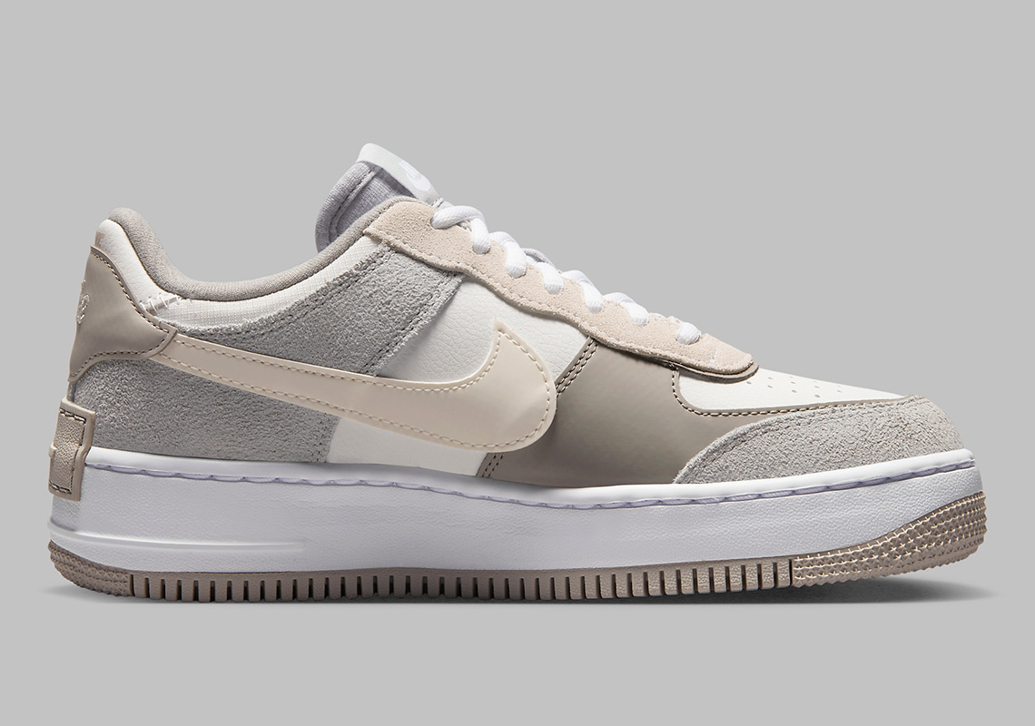 Nike Air Force 1 Shadow Grey Sail Fb7172 111 4