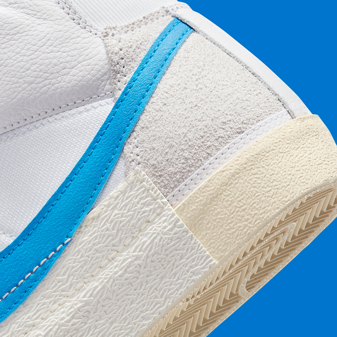 Nike Blazer Mid 77 Remastered White Photo Blue Beach Dq7673 102 2