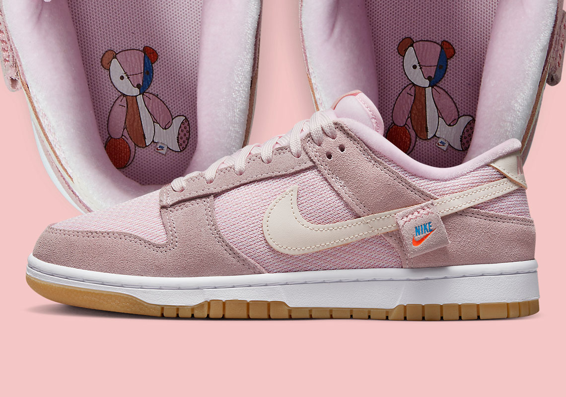 Nike Dunk Low Teddy Bear Pink Dz5318 640 Lead