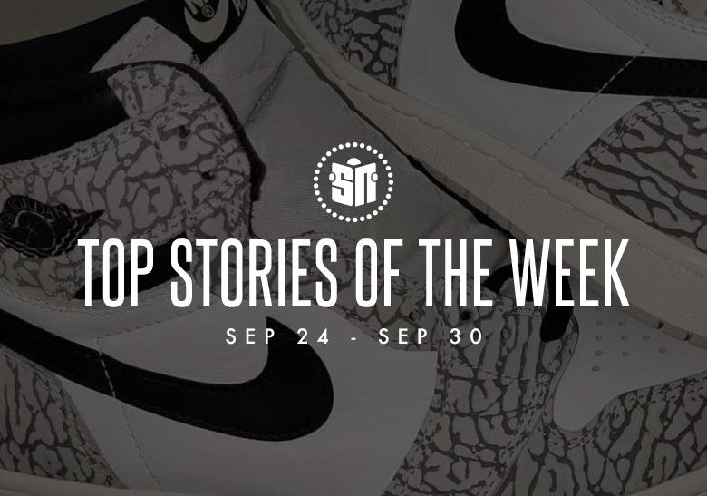 Nine Can’t Miss Sneaker News Headlines From September 24th to September 30th