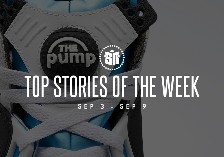 Twelve Can’t Miss Sneaker News Headlines From September 3rd to September 9th