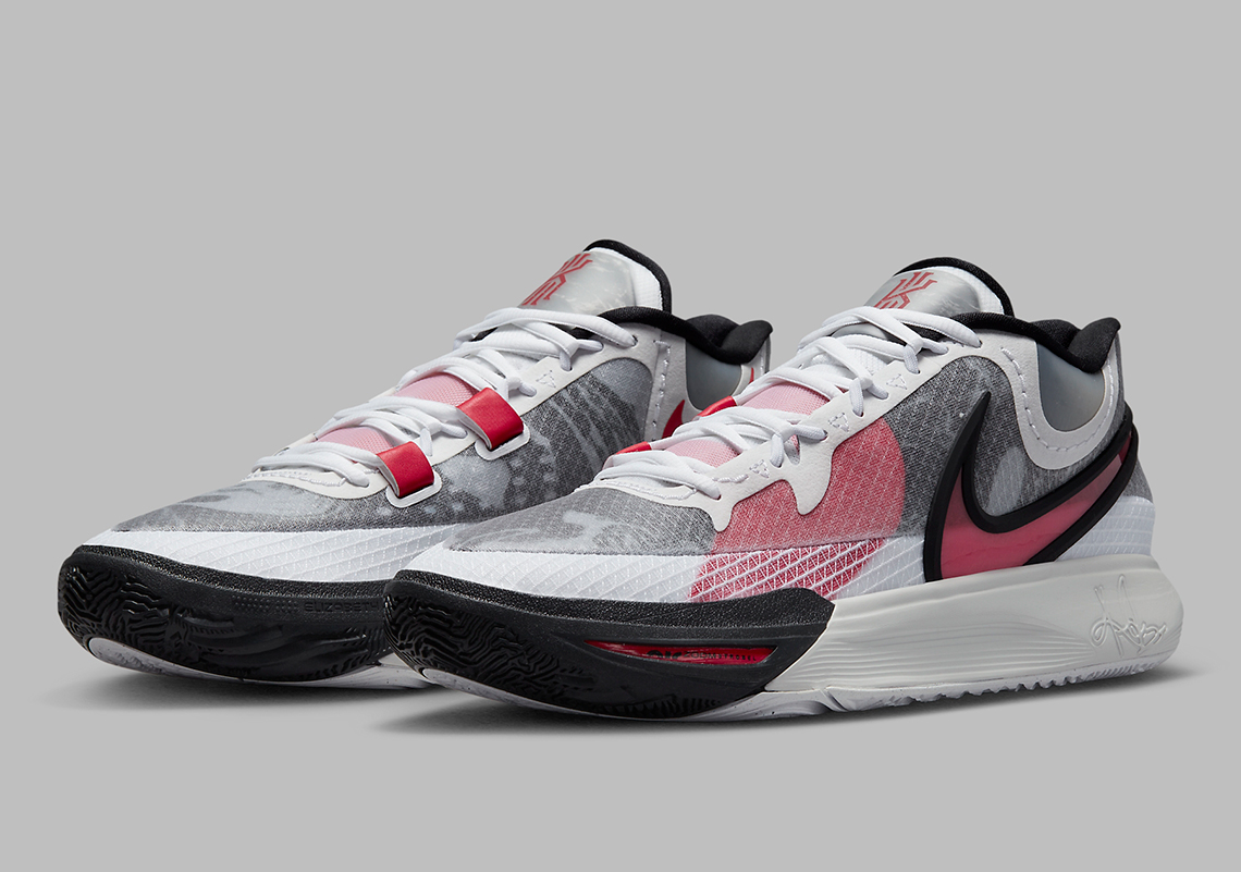 Official Images Of The Nike Kyrie 8 "White/University Red"