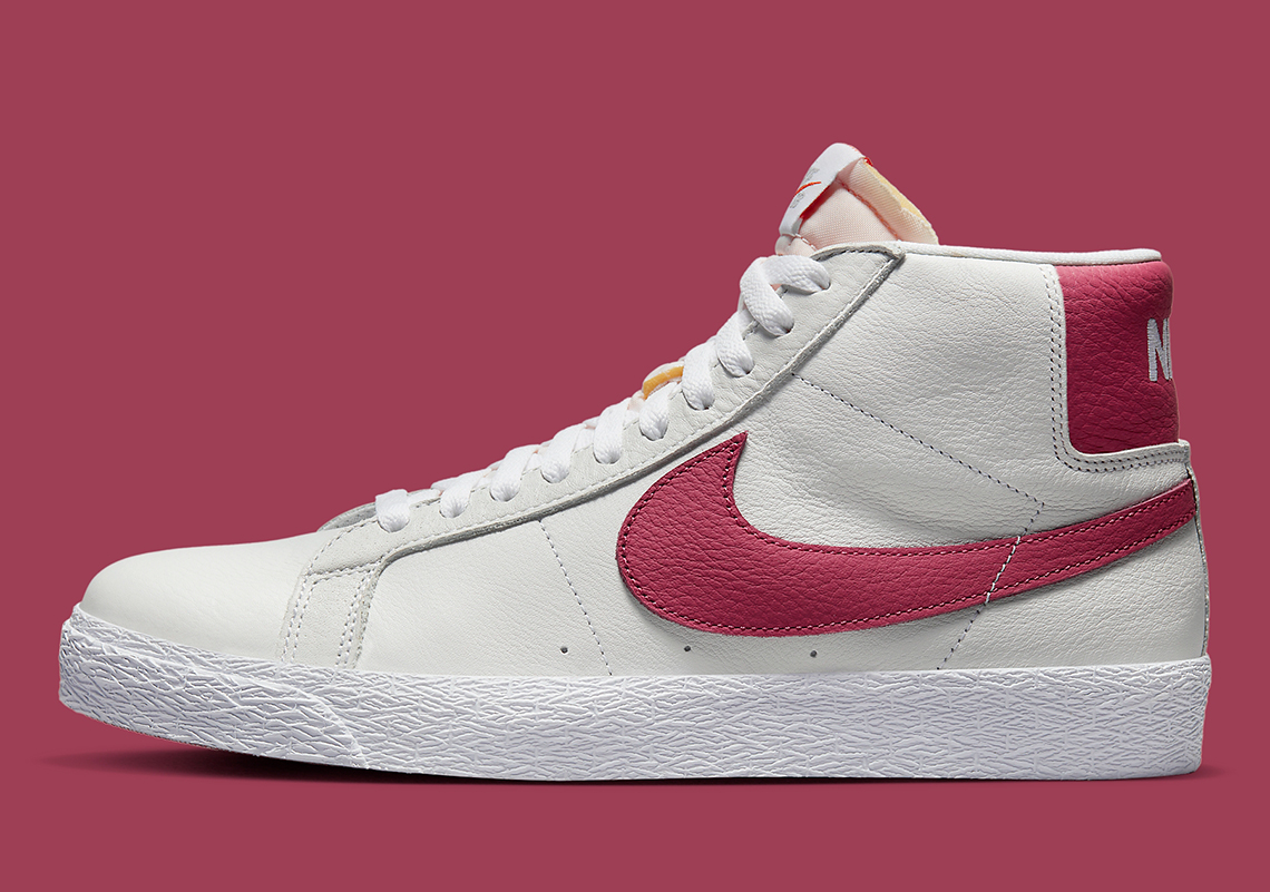 The Nike SB Blazer Mid Adopts The "Sweet Beet" Look