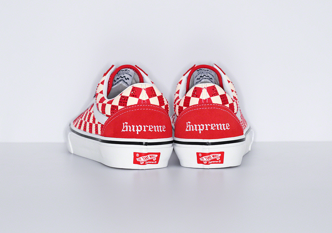 Swarovski Supreme Vans Release Info 11