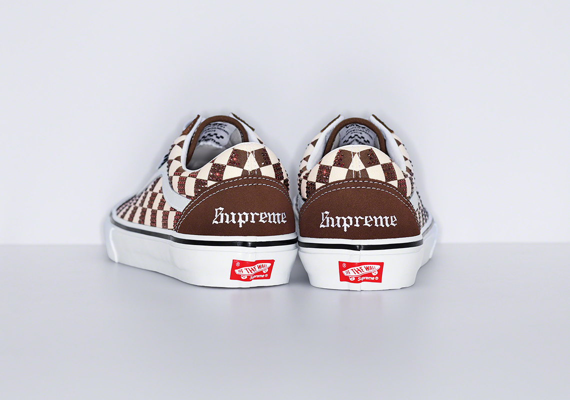 Swarovski Supreme Vans Release Info 8