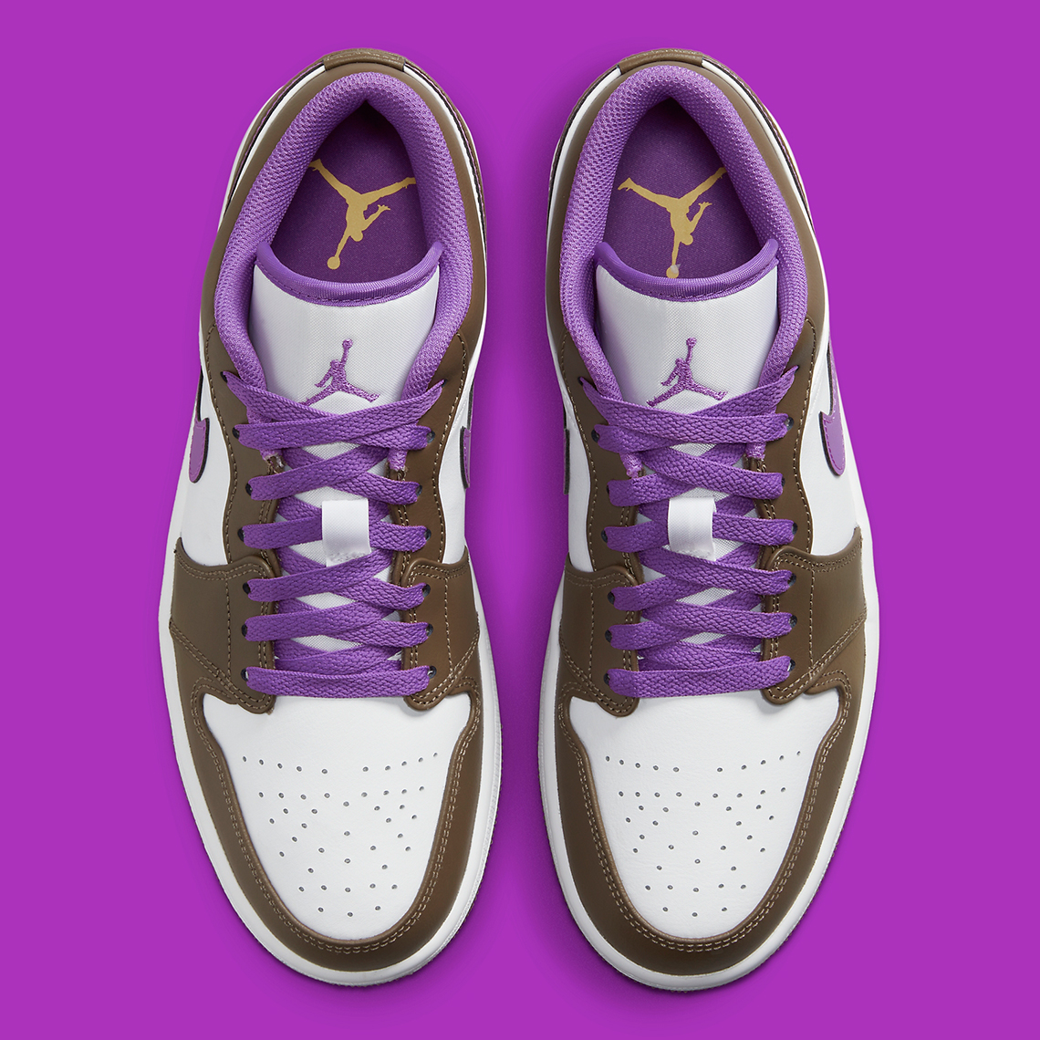 Air Jordan 1 Low Brown Purple 553558 215 6