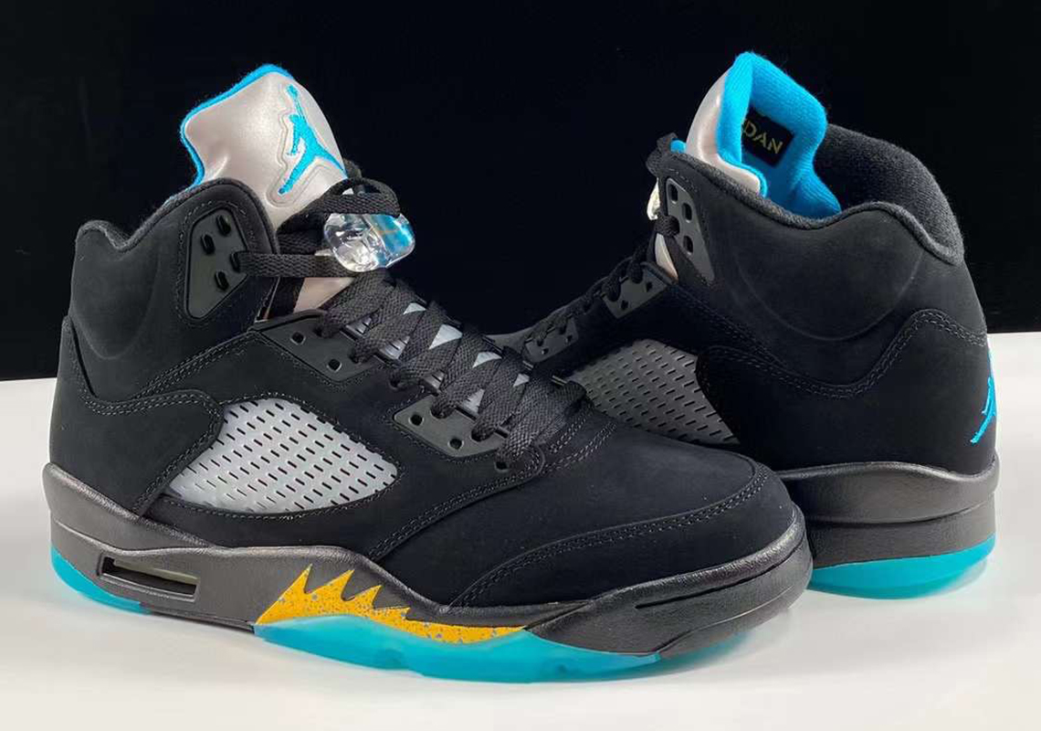The Air Jordan 5 “Aqua” Recalls Chris Paul’s Earliest Player Exclusives
