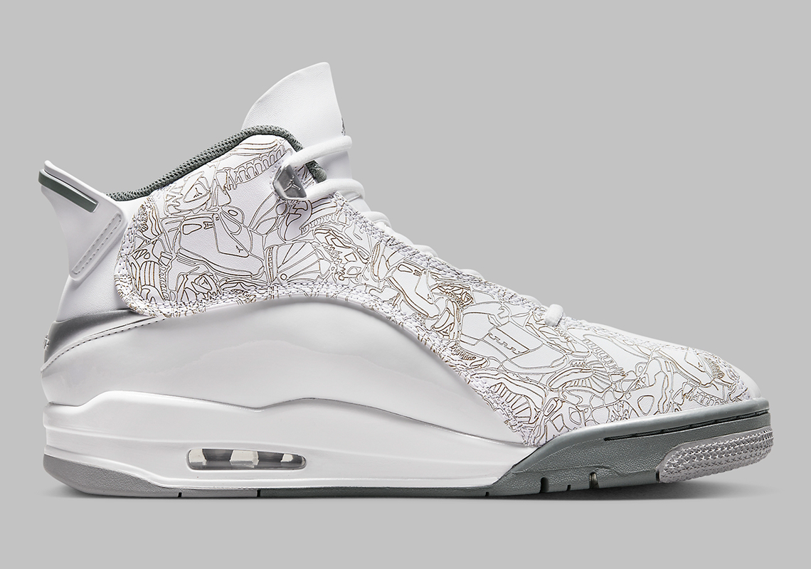 Jordan Dub Zero White Grey 311046 107 5