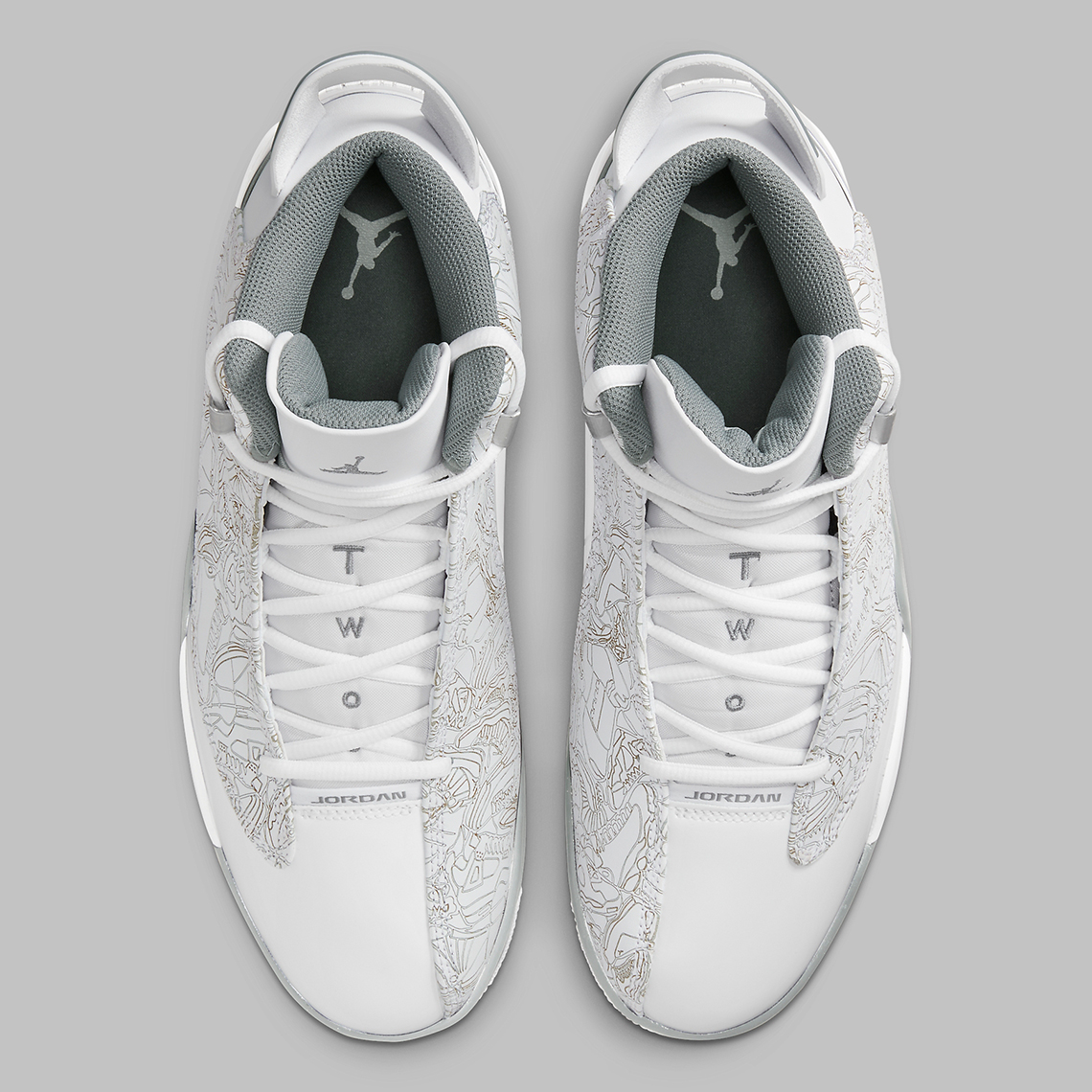 Jordan Dub Zero White Grey 311046 107 6