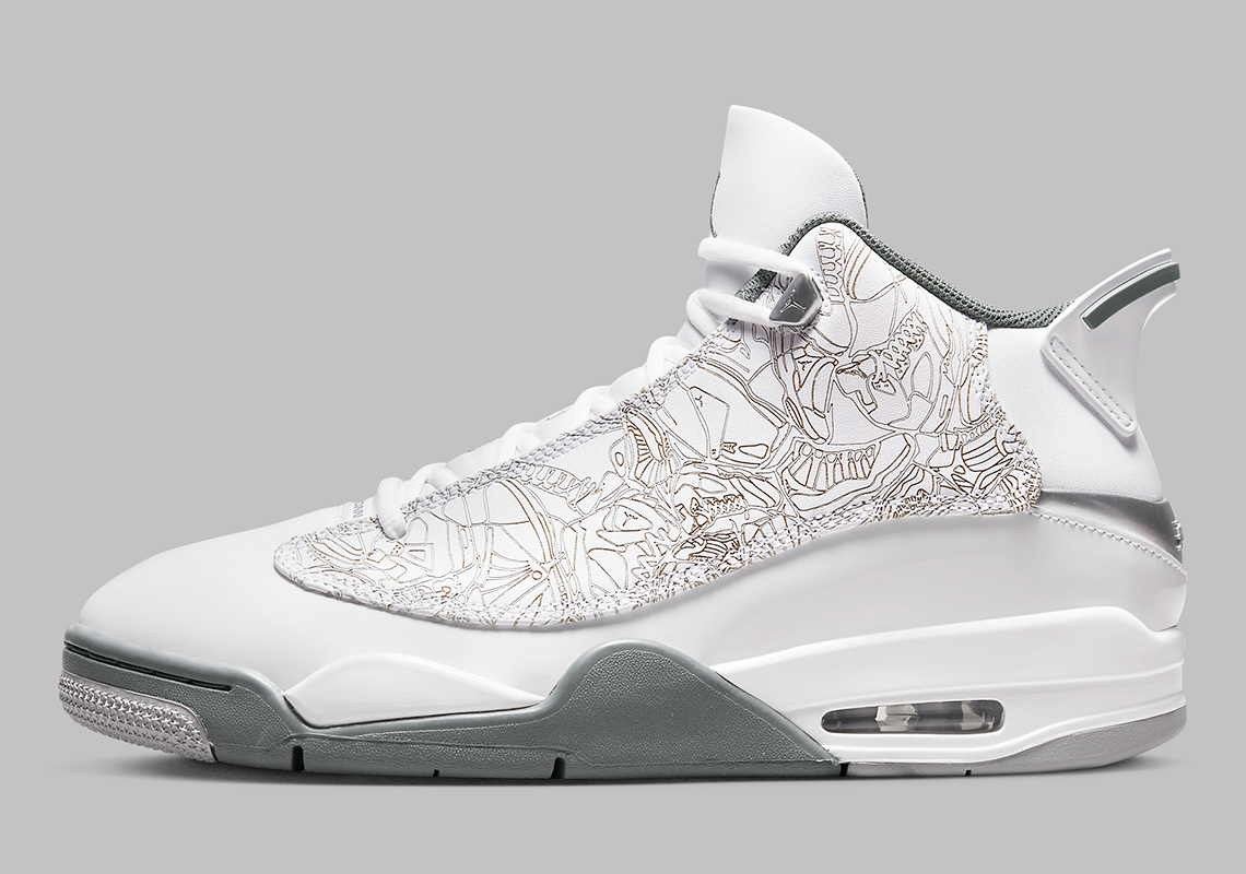 The Jordan Dub Zero Shines In A “Light Smoke Grey” Palette