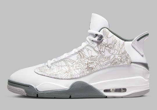 The Jordan Dub Zero Shines In A “Light Smoke Grey” Palette