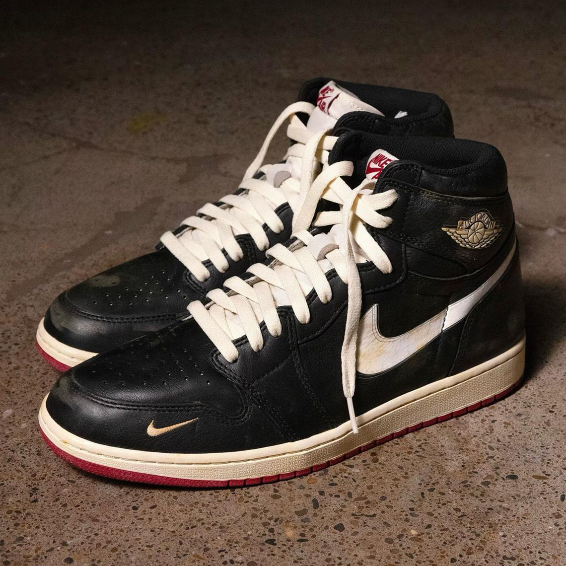Nigel Sylvester Air Jordan 1 Black Photos 2
