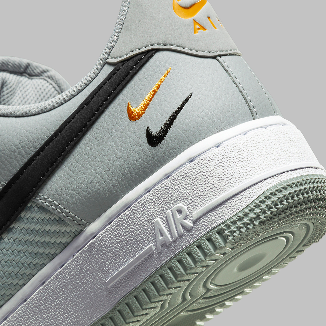 Nike Air Force 1 Low Double Swoosh Grey Fd0666 002 1
