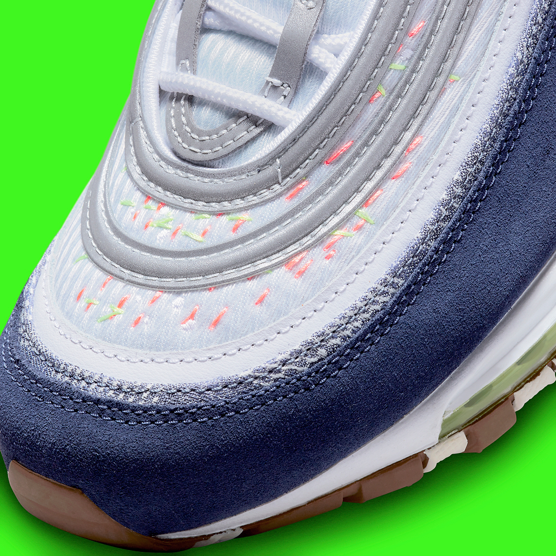 Nike Air Max 97 Sashiko Navy Gum 1