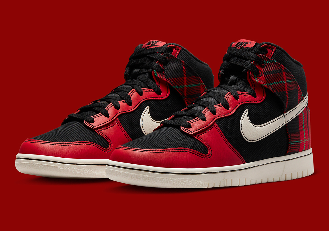 Cozy Up This Winter With The Nike Dunk High “Plaid”