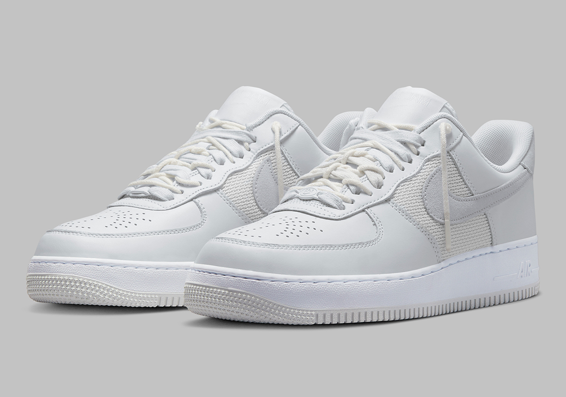 Slam Jam Nike Air Force 1 Low Sp White Dx5590 100 4