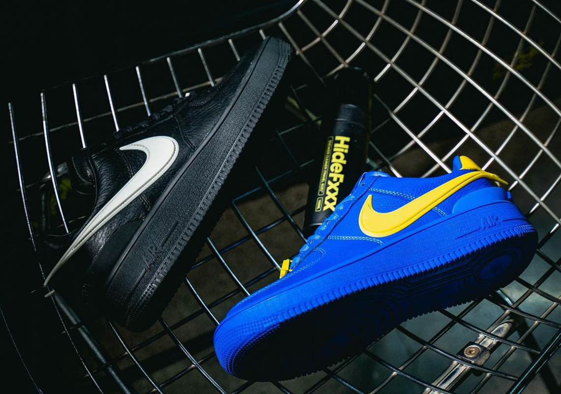 Ambush Nike Air Force 1 Black Blue 1