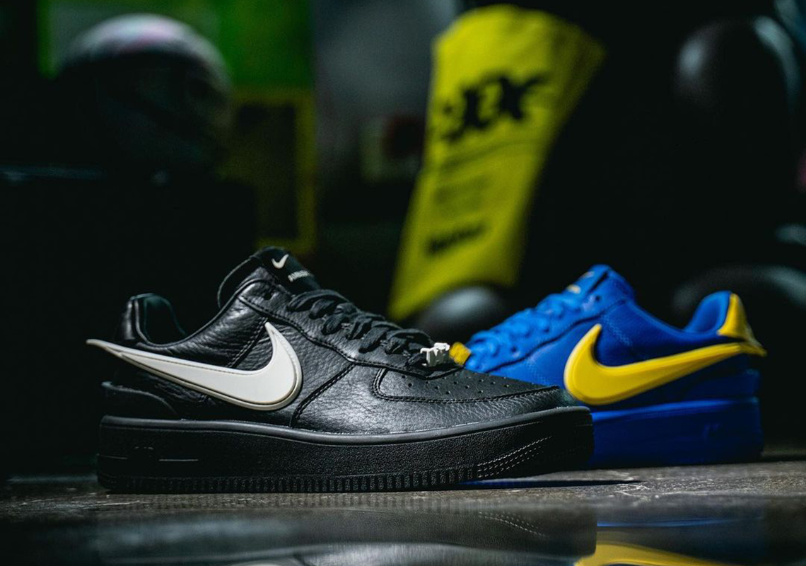Ambush Nike Air Force 1 Black Blue 4