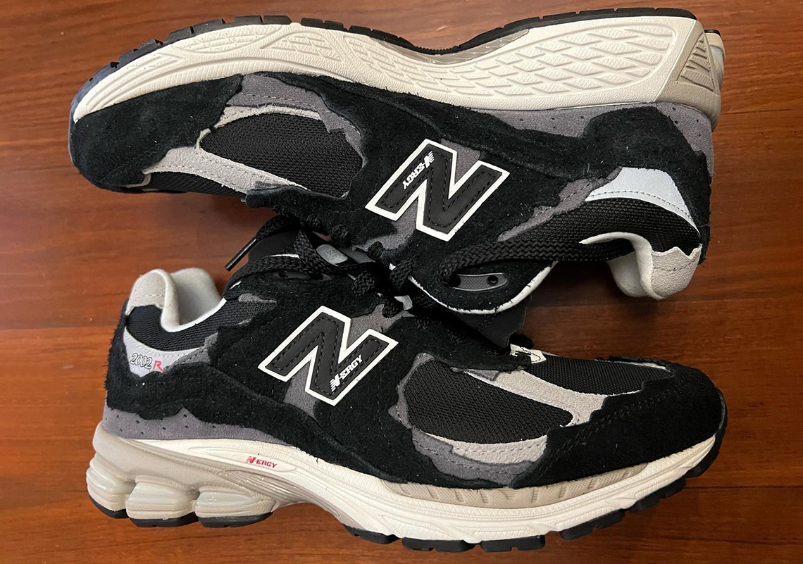 The New Balance 2002R Protection Pack Resurfaces In Black And Grey
