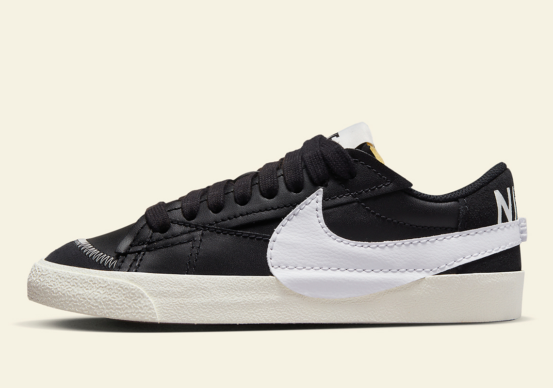 The Nike Blazer Low Jumbo Resurfaces In Black And White