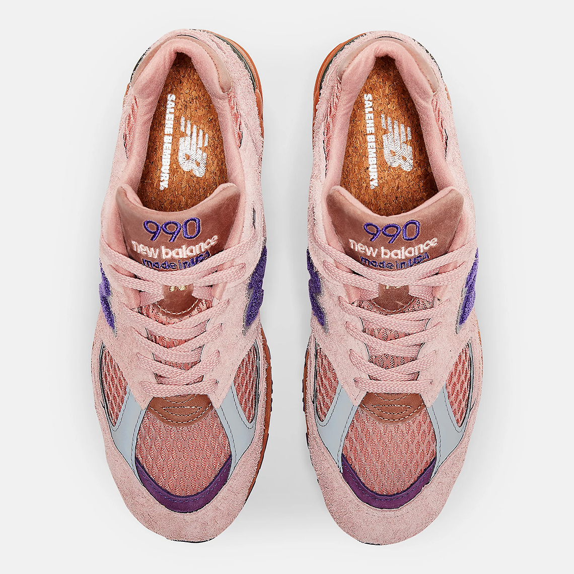 Salehe Bembury New Balance 990v2 M990sb2 4