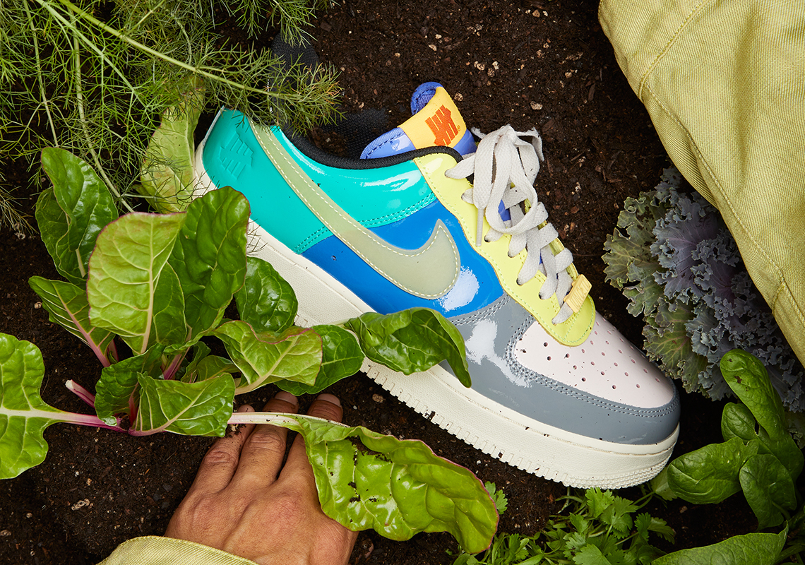 Drop 1 Of The UNDEFEATED x Nike Air Force 1 "Multi-Color Patent" Pack Lands On Nov. 13th