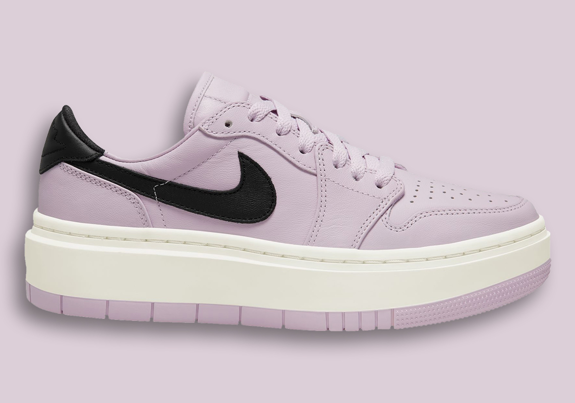 "Iced Lilac" Captures A Spring-Time Aesthetic On The Air Jordan 1 Low Elevate