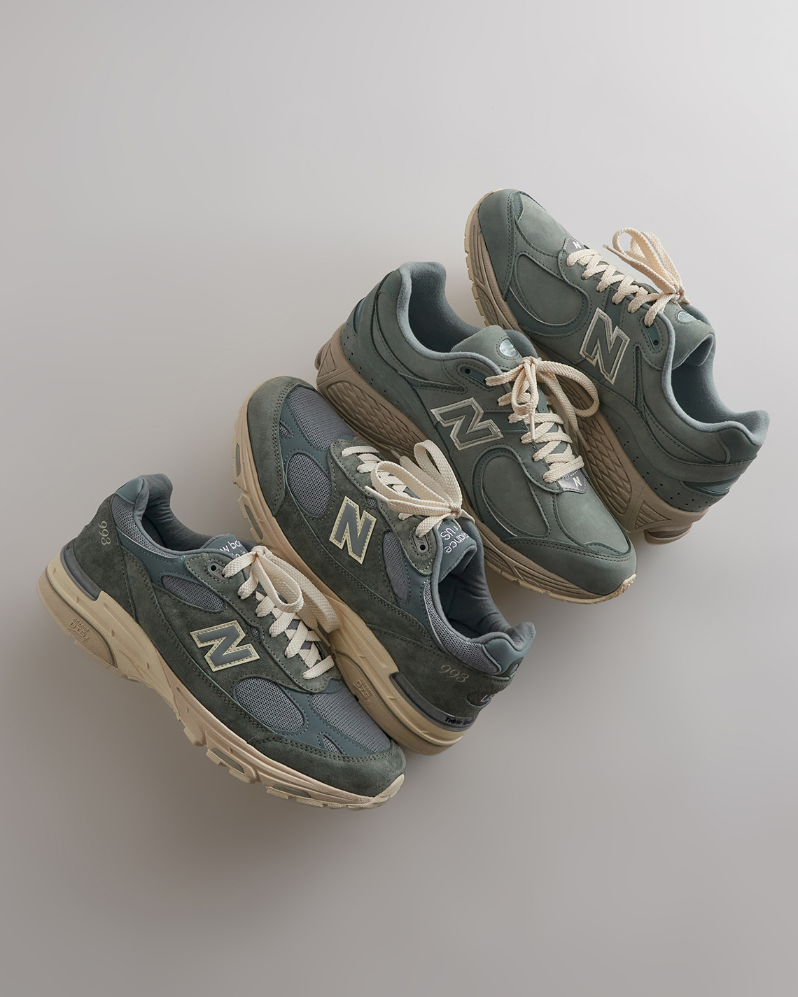 Kith New Balance Pistachio Pack 5