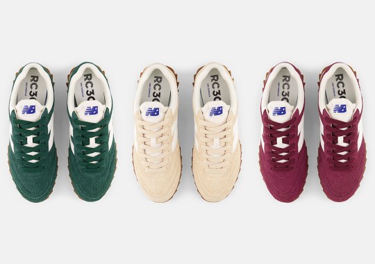 The New Balance RC30 Closes Out 2022 In Simple, Monochromatic Styles